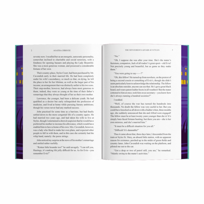 The Mysterious Affair at Styles (Sprayed Edges)