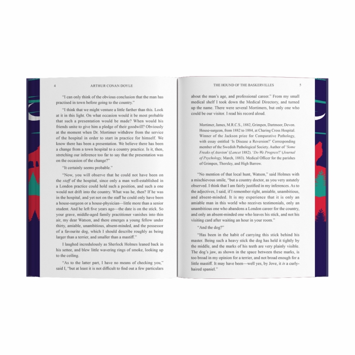 The Hound of the Baskervilles (Sprayed Edges)