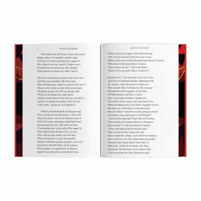 Dante's Inferno (Sprayed Edges)