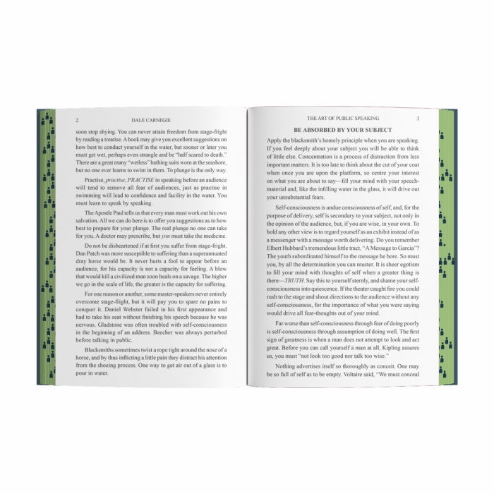 The Art of Public Speaking (Sprayed Edges)