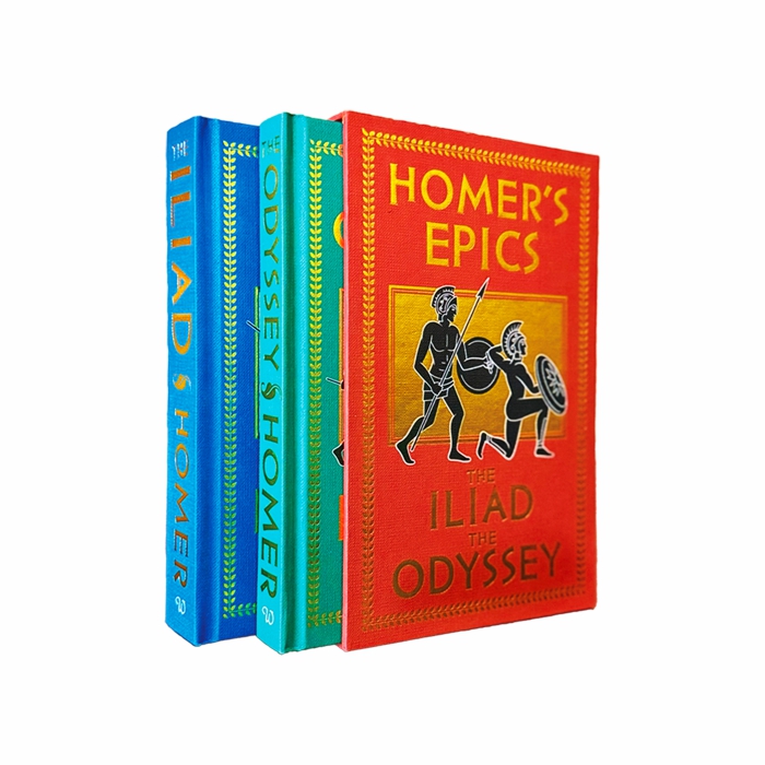 The Best of Homer (The Odyssey and The Iliad)-Set of 2 Books Hardcover Edition)