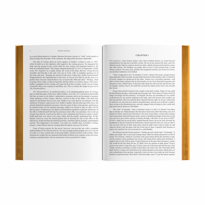 Metamorphosis And Other Works (Deluxe Leatherbound edition)