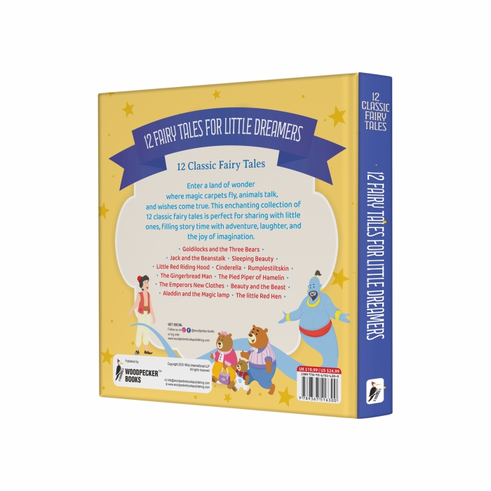WPB: 12 Fairy Tales For Little Dreamers (12 In 1)