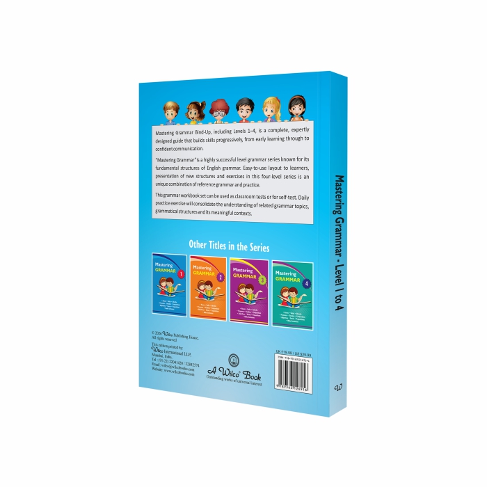 Mastering Grammar - Level 1 to 4 (Bind-up)